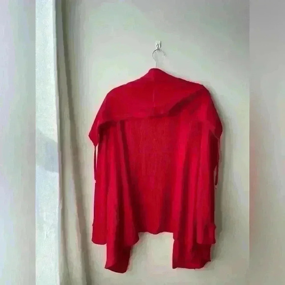 Ralph Lauren Black label red thermal jacket cardigan size large - Picture 5 of 7